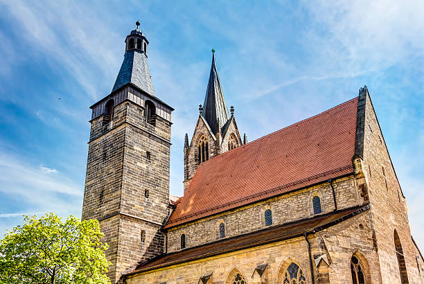 istock Merchant's Church in Erfurt 537631768