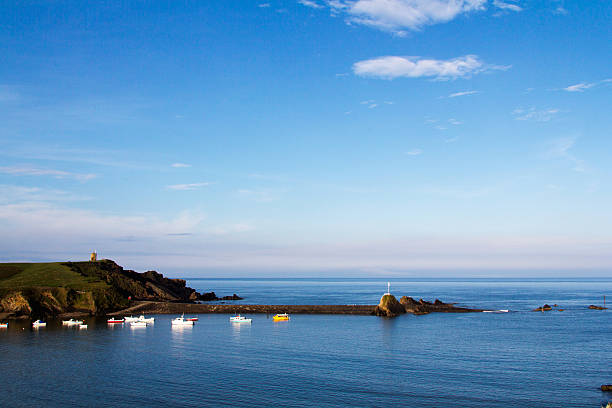 istock View of the sea from the seafront at Bude 537632238