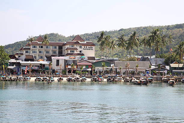 istock scenic views of the coastline of Phi Phi Island 537640741