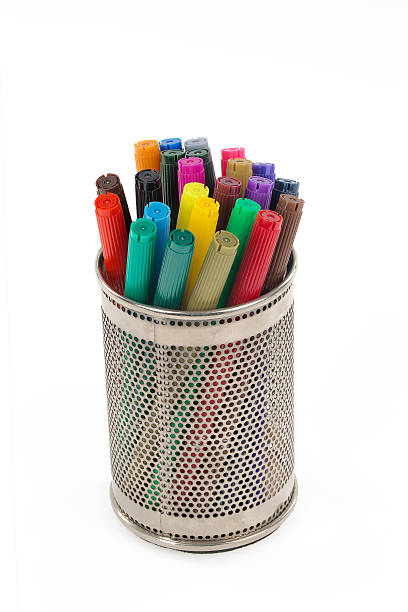 istock gray metallic colored pens and pencil 537641407