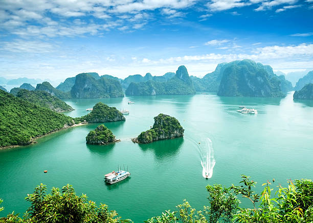 Halong Bay, Vietnam.