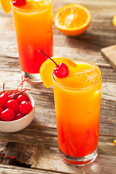 istock Juicy Orange and Red Tequila Sunrise 537641824