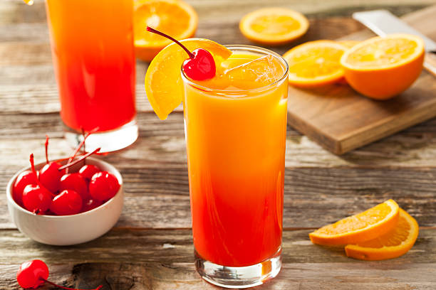 istock Juicy Orange and Red Tequila Sunrise 537641838