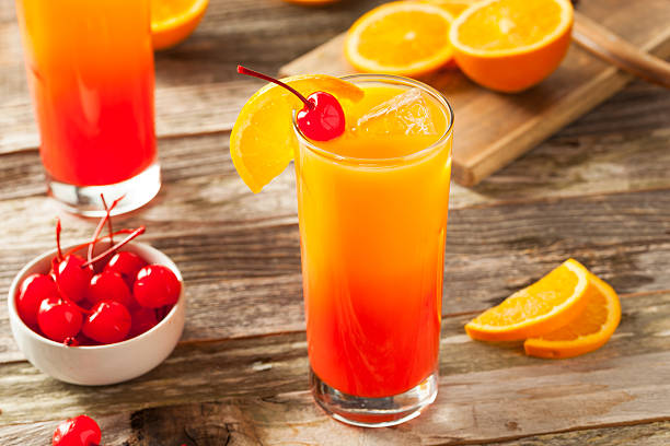 istock Juicy Orange and Red Tequila Sunrise 537641852