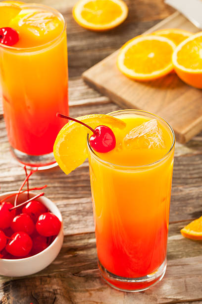 istock Juicy Orange and Red Tequila Sunrise 537641874