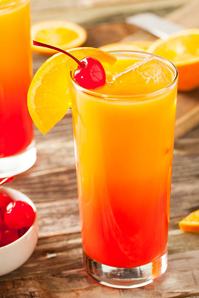 istock Juicy Orange and Red Tequila Sunrise 537641890