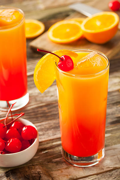 istock Juicy Orange and Red Tequila Sunrise 537641904