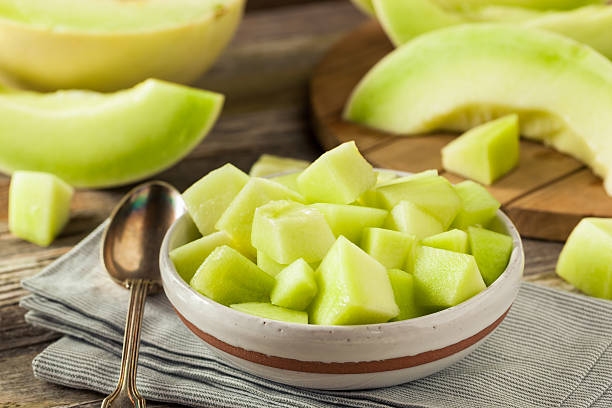 Green Organic Honeydew Melon