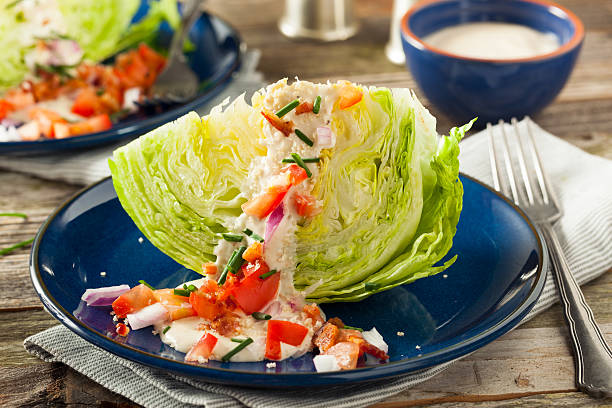 istock Healthy Green Wedge Salad 537642048