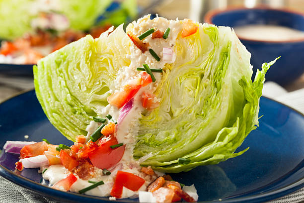 istock Healthy Green Wedge Salad 537642060