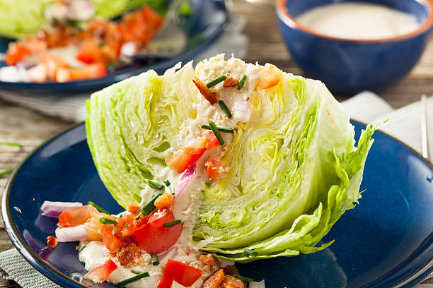 istock Healthy Green Wedge Salad 537642068