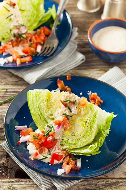 istock Healthy Green Wedge Salad 537642088
