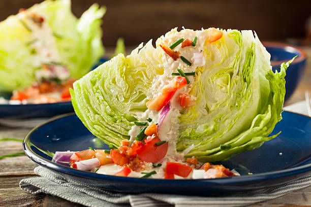 istock Healthy Green Wedge Salad 537642114