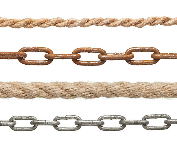 istock chain rope connection slavery strenght link 537643726