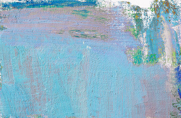 istock Abstract painted green and blue art backgrounds. 537645659