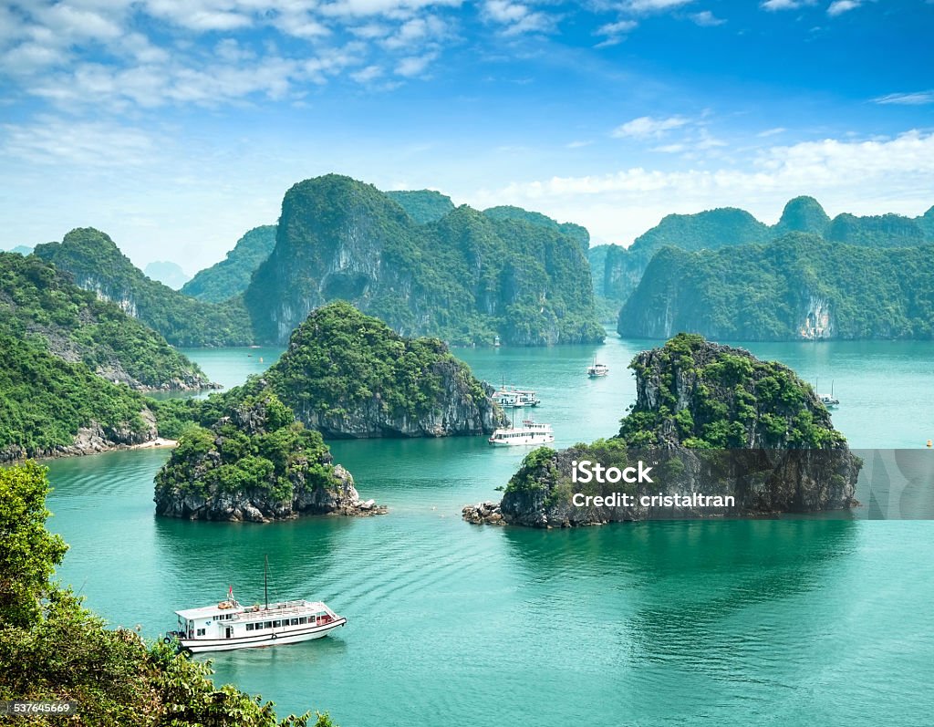 Baia di Halong, Vietnam. - Foto stock royalty-free di Baia di Ha Long