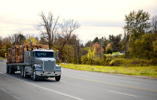 istock Truck Driving on Highway 537662369