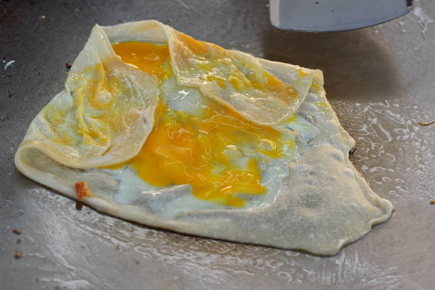 istock Indian Chapati Breads or roti dough 537664959