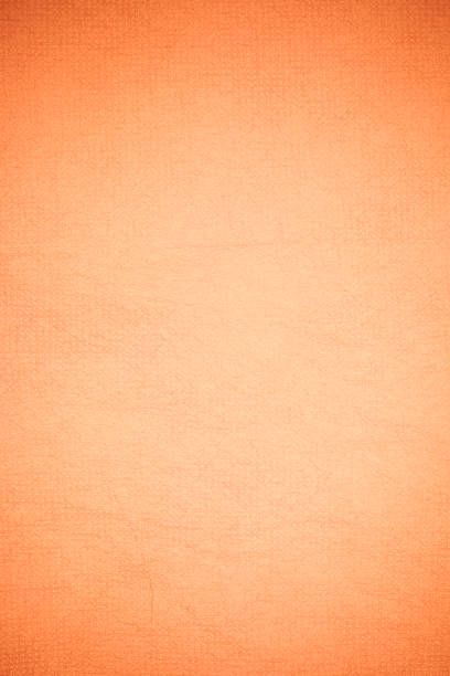 istock Textured recycling paper orange background. 537666265
