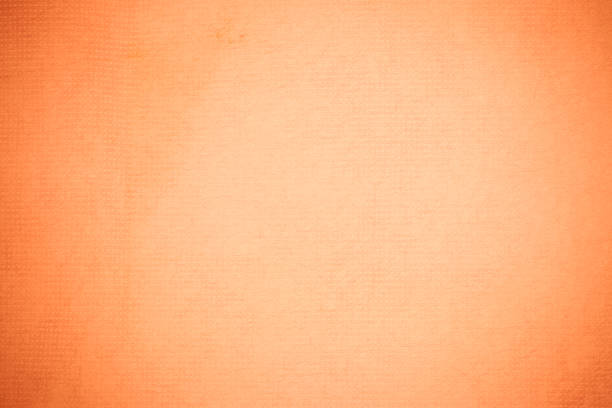 istock Textured recycling paper orange background. 537666267