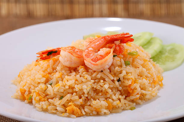 istock Fried rice thai food,Shrimp fried rice. 537666617