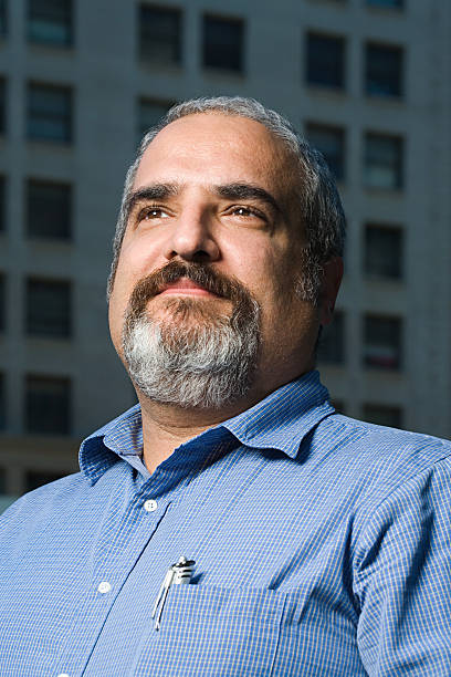 istock Man in a blue shirt 537667303