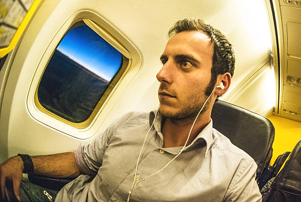 istock Selfie of the airplane 537672787
