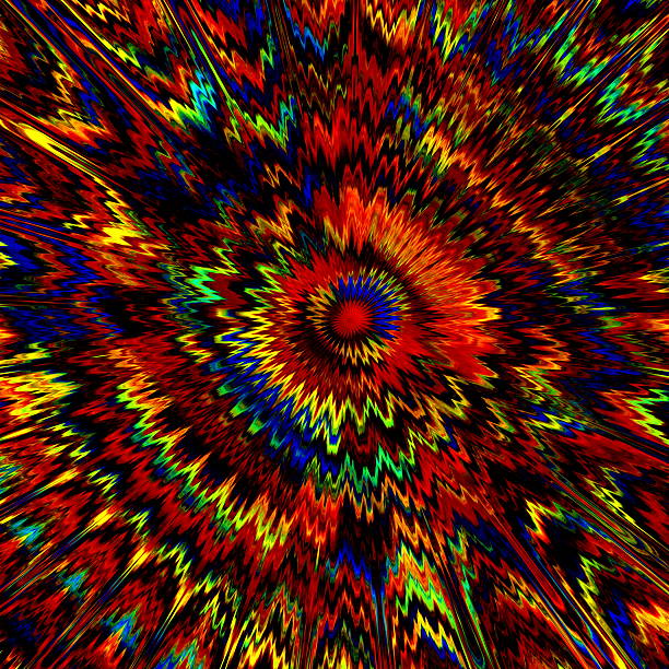 istock Splashing Colorful Paint. Abstract Art. Background in Rainbow Colours. Generative. 537675239