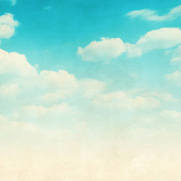 istock Grunge image of blue sky with clouds. 537678401