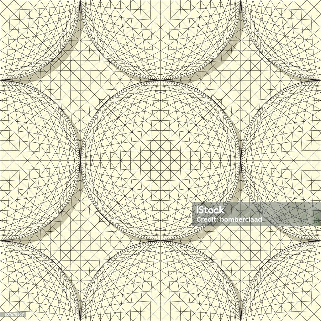 Sphere Head Pattern Seamless Sphere Pattern Stock Illustration - Download Image Now - 2015 ...