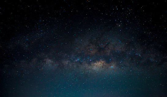 A night shot of the Milky Way Galaxy (stock image).