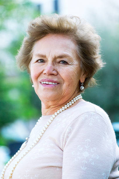istock Smiling Senior woman 537701909