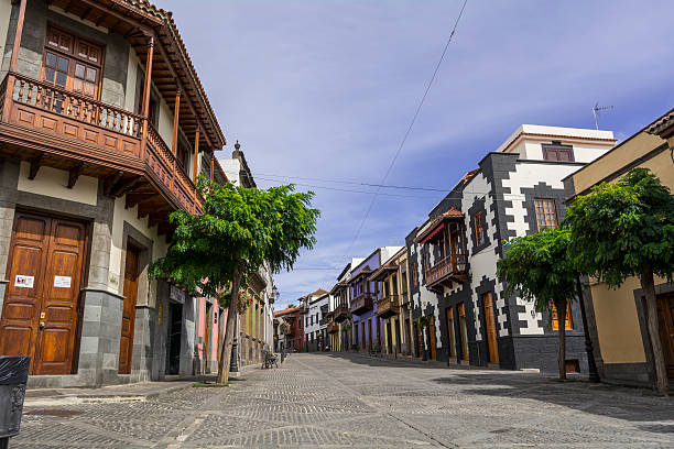 istock Typical street of Teror in Gran Canaria 537702811