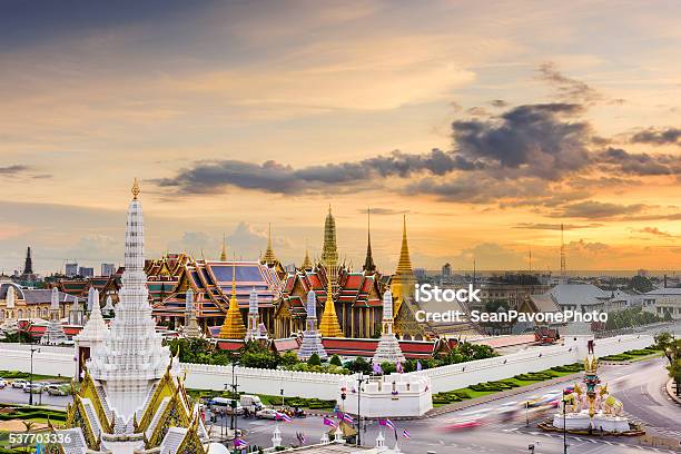 Grand Palace Of Thailand Stock Photo - Download Image Now - Bangkok, Grand Palace - Bangkok, Royalty