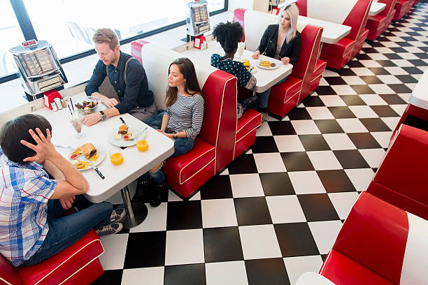 istock Friends in the diner 537704098
