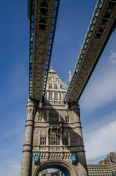 istock Glass see-through walkway on London Tower Bridge 537709396