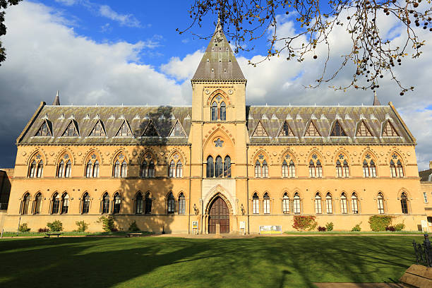 Pitt Rivers University Museum, Oxford, Inglaterra. - foto de acervo