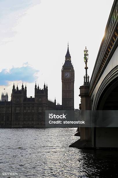 Big Ben And Houses Of Parliament Backlight Stock Photo - Download Image Now - Architecture, Back Lit, Big Ben