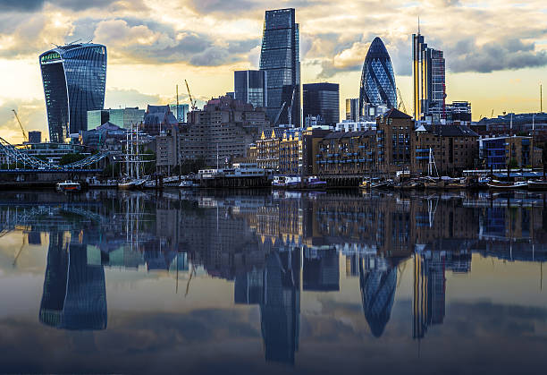istock London Cityscape with Reflection from Thames 537715782