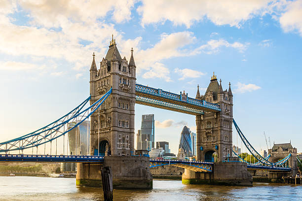 istock Tower Bridge in London during Sunset 537716032
