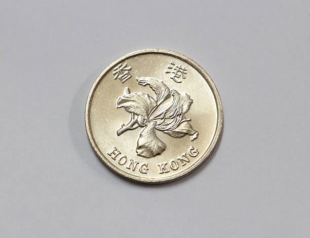 istock Hong Kong One dollar coin, back side 537717219