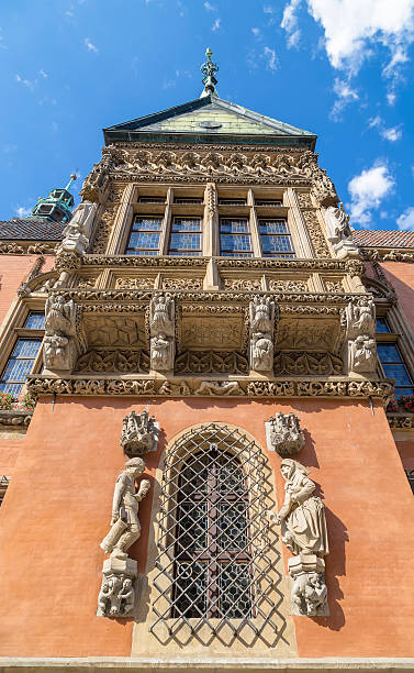 istock Facade of the historic town hall 537718629