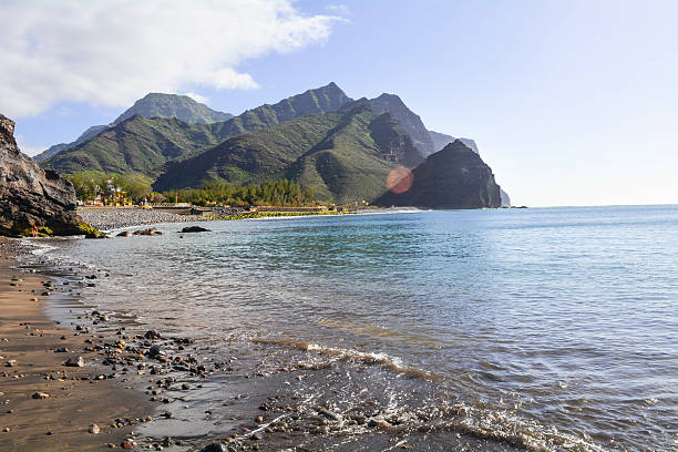 istock Black sand beach paradise in La Aldea, Gran Canaria 537719387