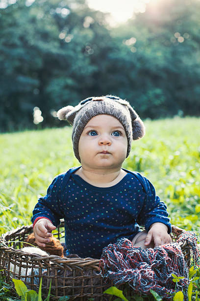 istock Baby boy in park 537720972