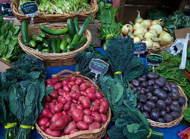 istock fresh vegetables at the farmer's market 537722320