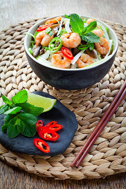 istock Prawn rice noodles asian food 537724510