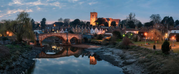 istock English countryside at night 537724612