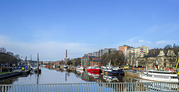 istock River Aura in Turku (Abo) Finland. 537726274