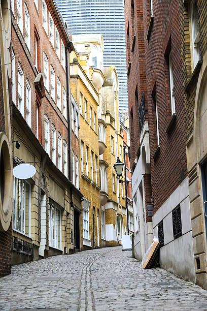istock Modern office skyscraper towering in London, England. 537729734