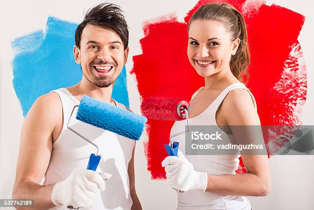 Repair Home Stock Photo - Download Image Now - Young Women, 2015, Adult